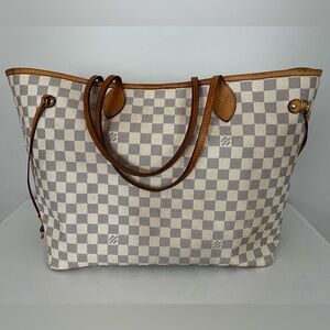 Louis Vuitton Neverfull Damier Azur GM